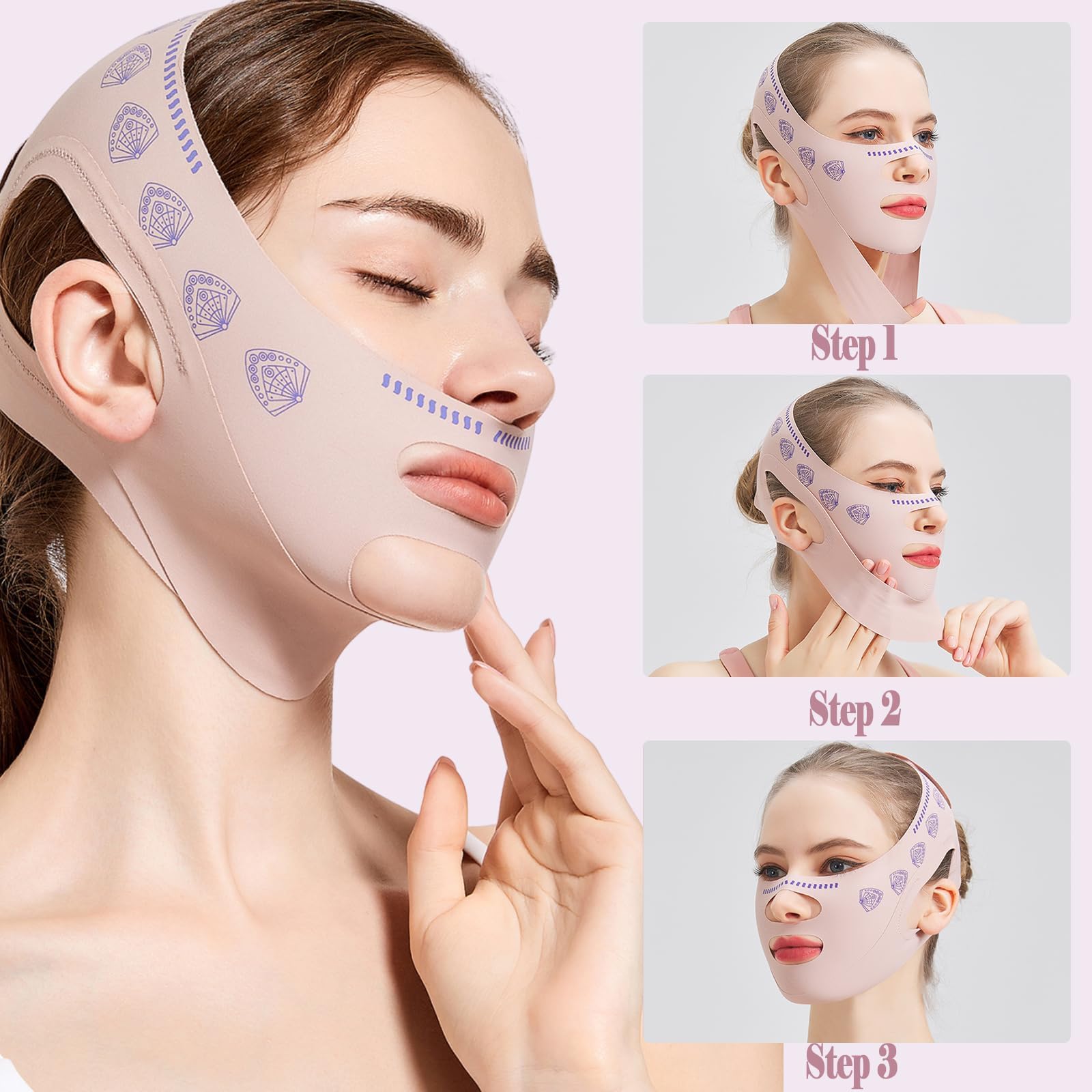 Reusable Facial Belt for V-Shaped Face & Jawline